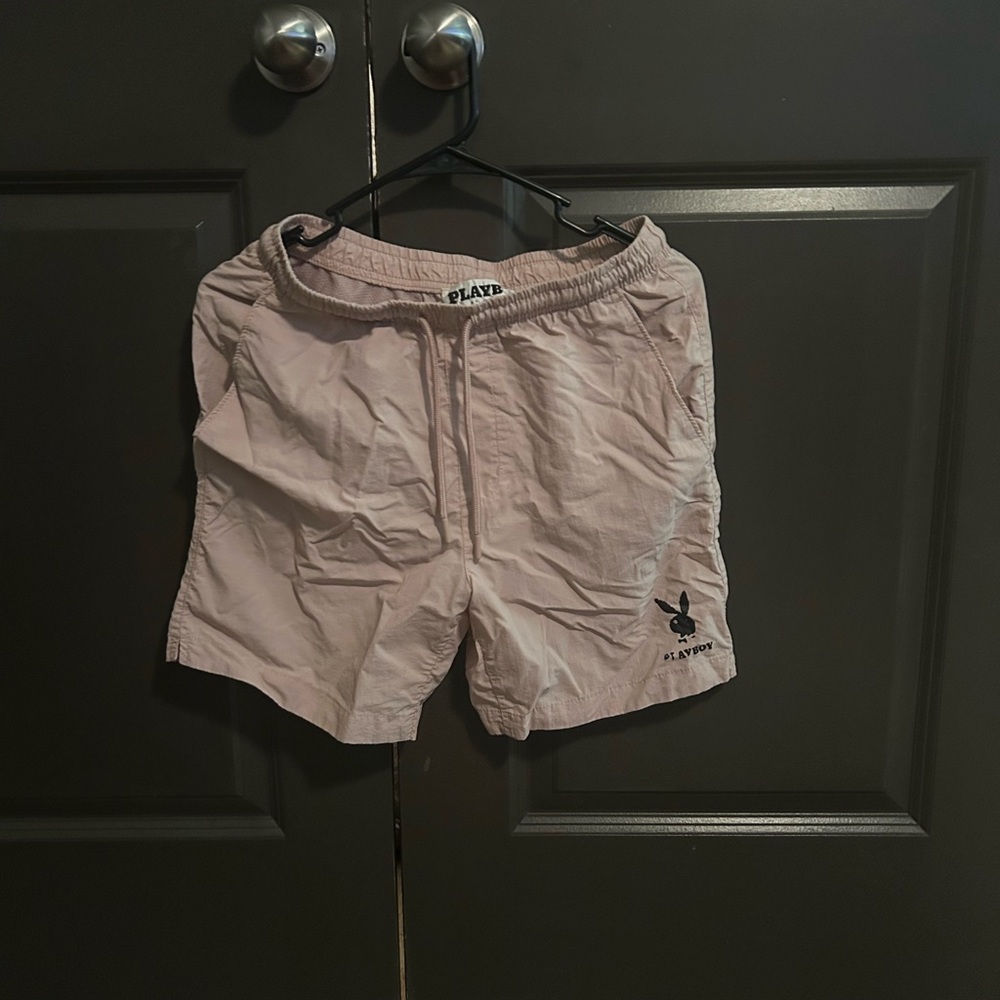 PLAYBOY Light Pink Men's Shorts